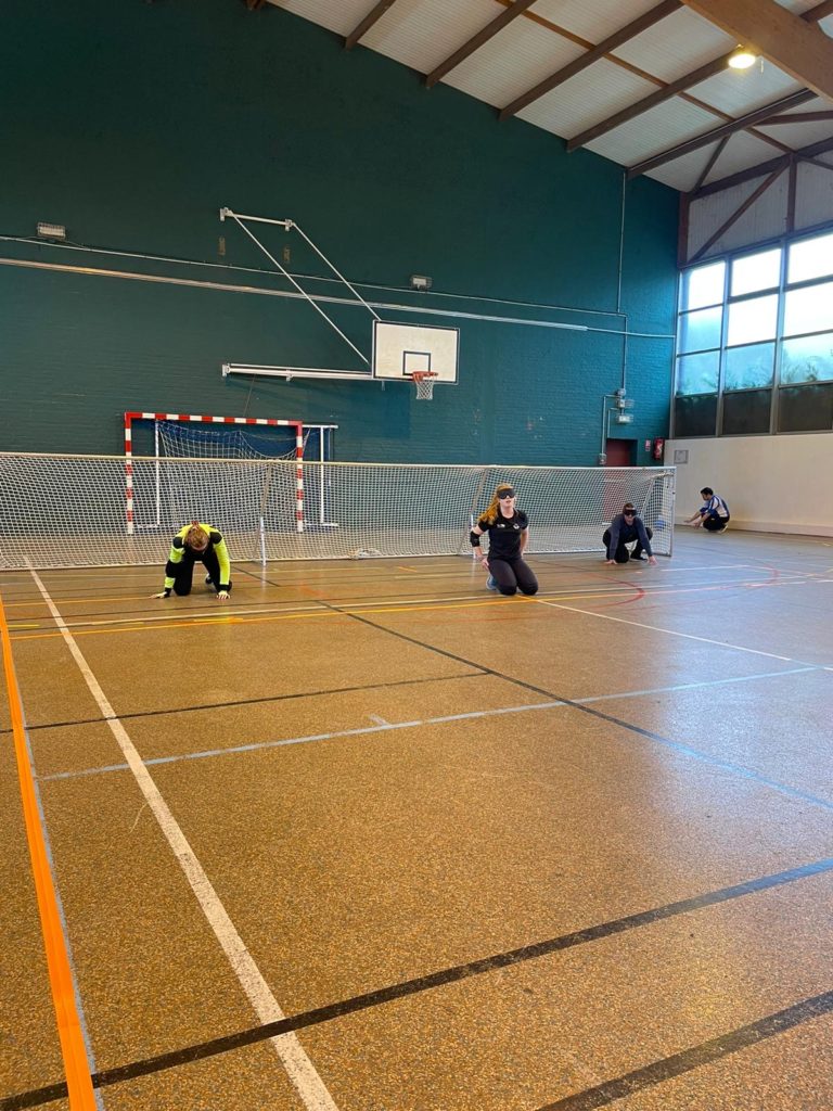 Présentation de notre nouvelle équipe féminine de goalball !